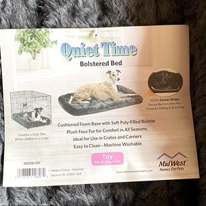 🐾 18 inches-grey dog/cat bed🐾 NWT